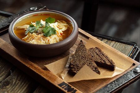 Отвар из домашней курочки