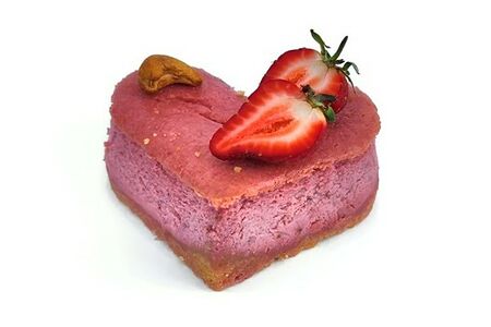 Чизкейк-сердце