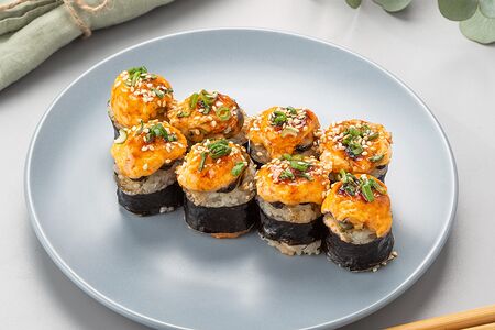 Ролл Запечённые мидии