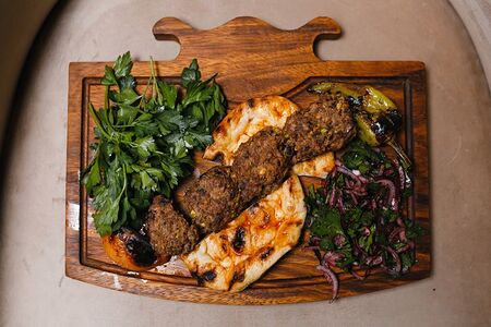 Кебаб с Фисташками (antep fıstıklı kebap)