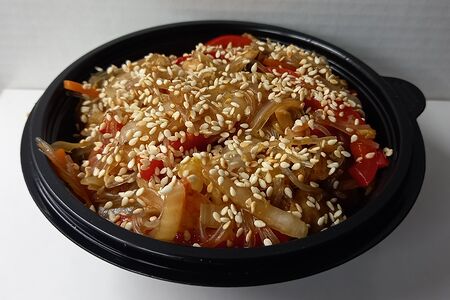 Удон с курицей