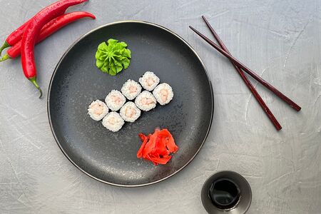 Мини-ролл с окунем