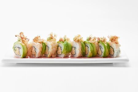 Креветка с авокадо