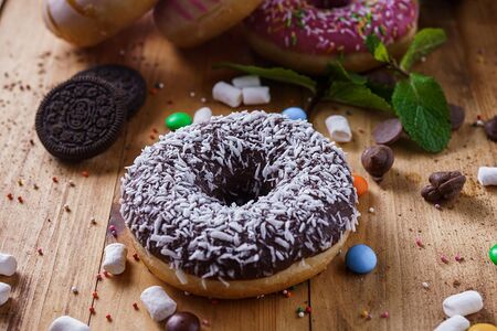 Донат кокос