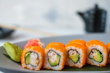 Калифорния с креветкой