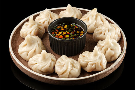 Китайские пельмени с бараниной