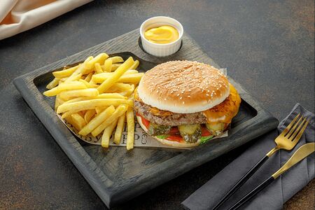 Татарча-бургер халяль