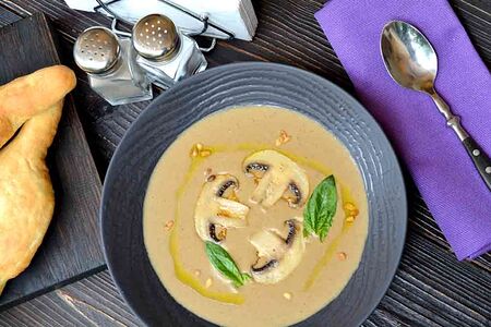 Грибной крем-суп