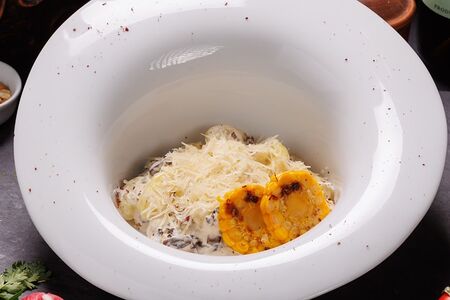 Ньокки с курицей и грибами