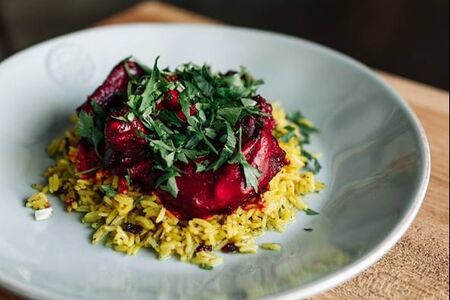 Курица в гранатовом соусе