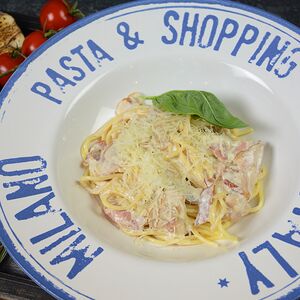 Паста Карбонара с беконом