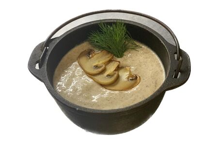 Грибной суп-пюре