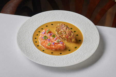 Тартар из лосося