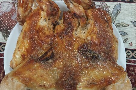 Курица на мангале