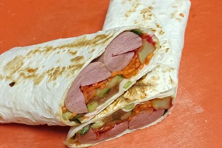 Хот-дог в лаваше