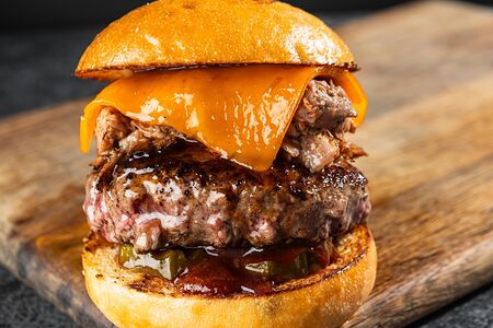 Pulled pork с рваной свининой