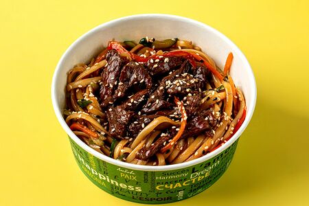 Wok с говядиной