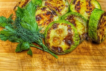 Кабачки гриль