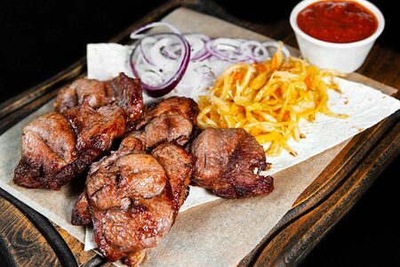 Шашлык из филе барана