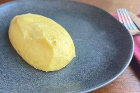 Картофельное пюре с пармезаном и сливками