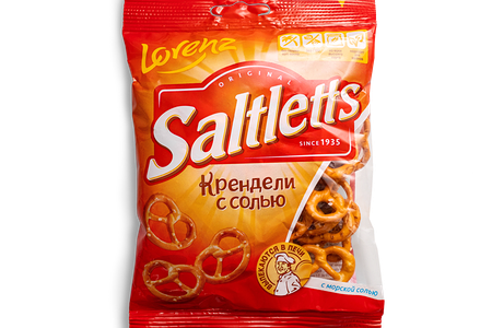 Мини-крендели Lorenz Saltletts с солью