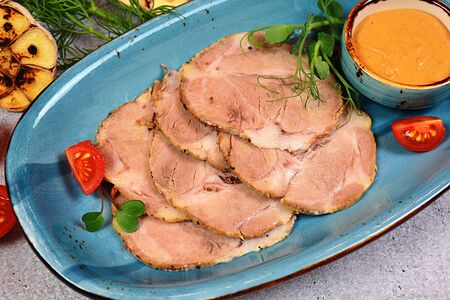 Буженина домашняя с горчицей