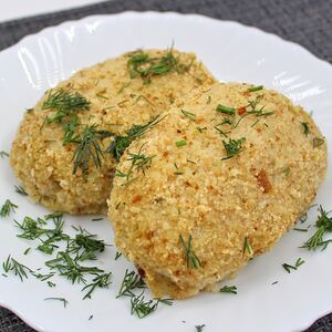 Котлета из филе минтая