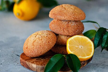 Печенье лимонное