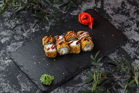 Жареный ролл Унаги маки