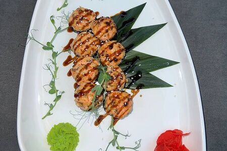 Запеченный с угрем