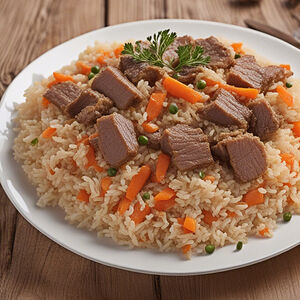 Плов с говядиной