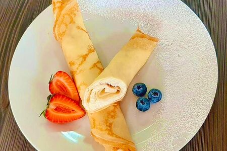 Блинчик с творогом