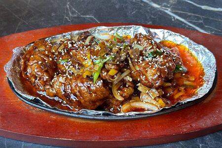 Острые куриные крылышки по-тайваньски