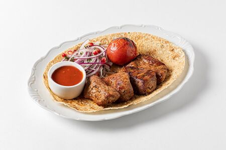 Шашлык из телячьей мякоти