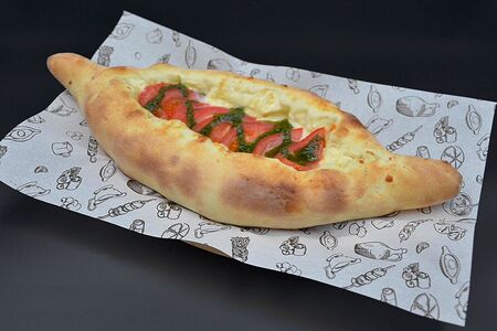 Хачапури с бакинскими томатами Лодочка