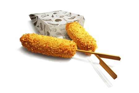 Корн-дог сосиски