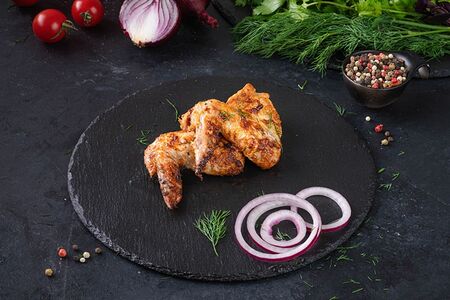 Шашлык из куриных крылышек