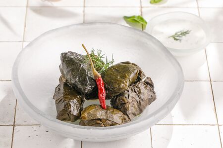 Долма со свининой и говядиной