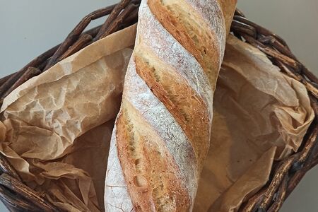 Багет белый бездрожжевой