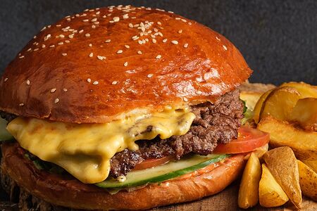 ЧизБургер с яйцом