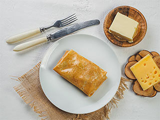 Блин с мясным фаршем