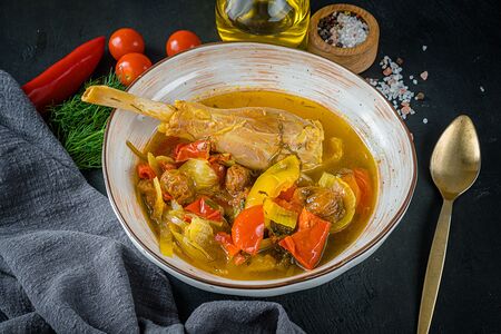 100. Хашлама из баранины