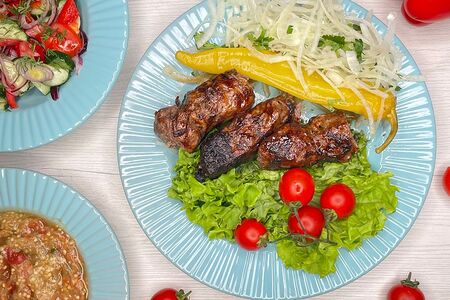 Печень говяжья в сетке