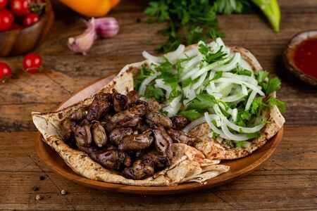 Куриные сердечки