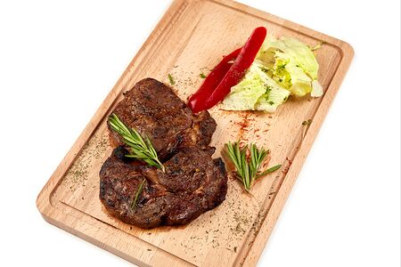 Стейк рибай на гриле