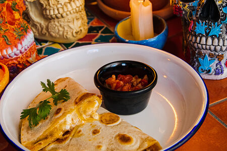 Кесадилья с курицей