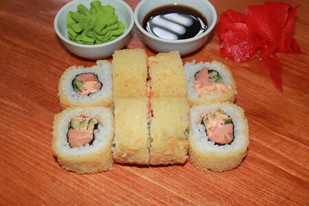 Дабл с лососем