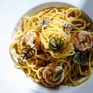 Том ям с креветками