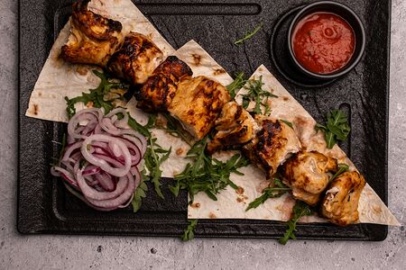 Шашлык из куриной грудки