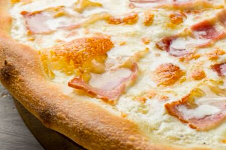 Пицца Карбонара средняя